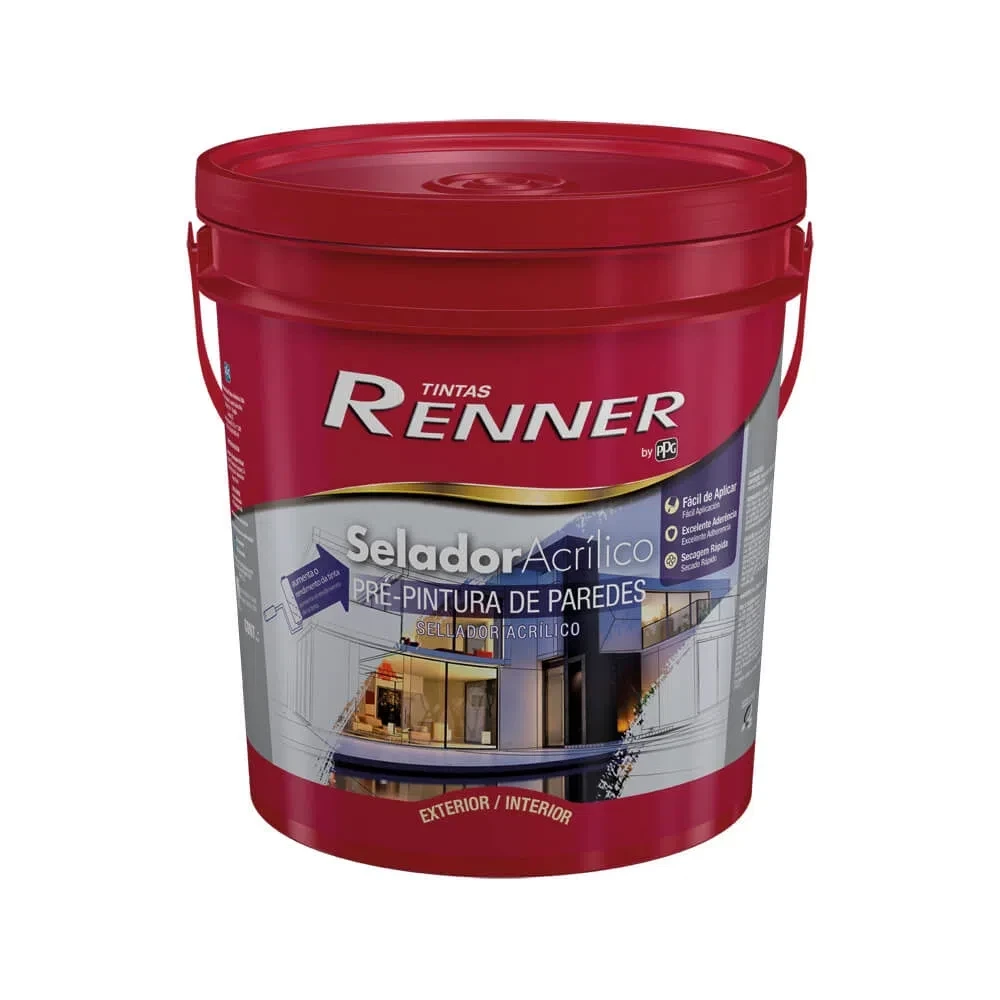 Selador Acrílico Branco 18 Litros - Renner