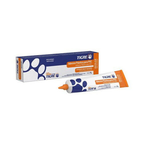 Adesivo Pvc Incolor Bisnaga 75g - Tigre