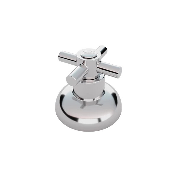 Acabamento para Registro em Abs Cromado C37 Padrão Deca e Docol 1.1/4" e 1.1/2" - Blukit