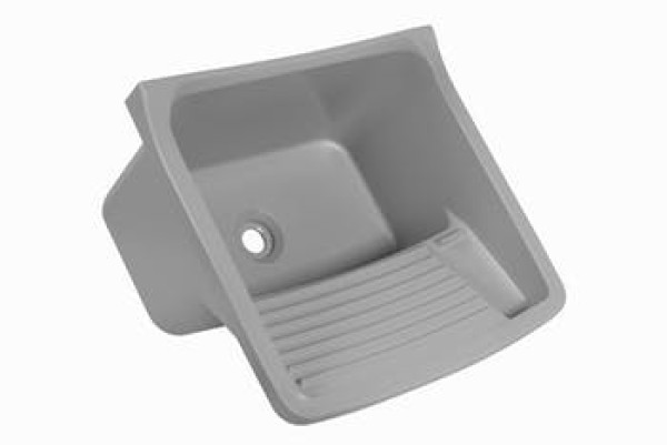 Tanque Plástico para Lavar Roupa 58cm X 52cm X 32cm 40,5l Cinza - Astra