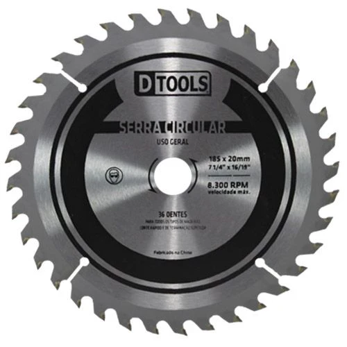 Serra Circular com Vídea 7.1/4" e 24 Dentes - Dtools