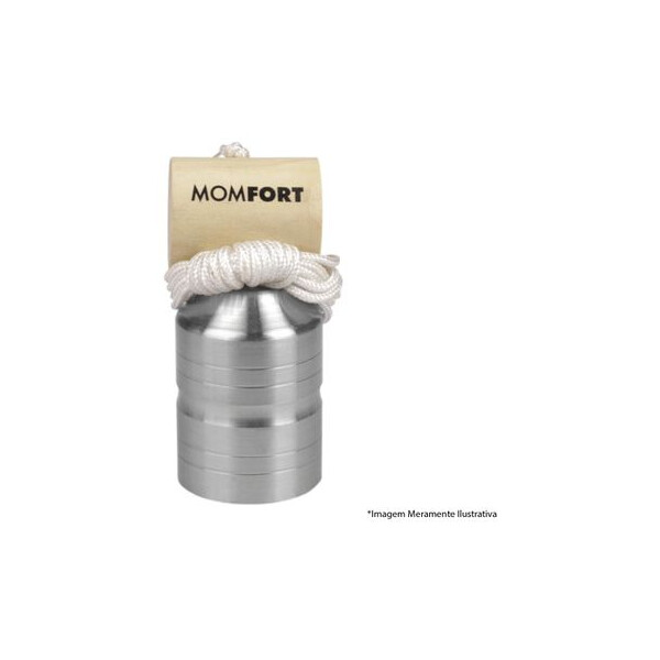 Prumo Metal Parede Momfort 500g - Momfort