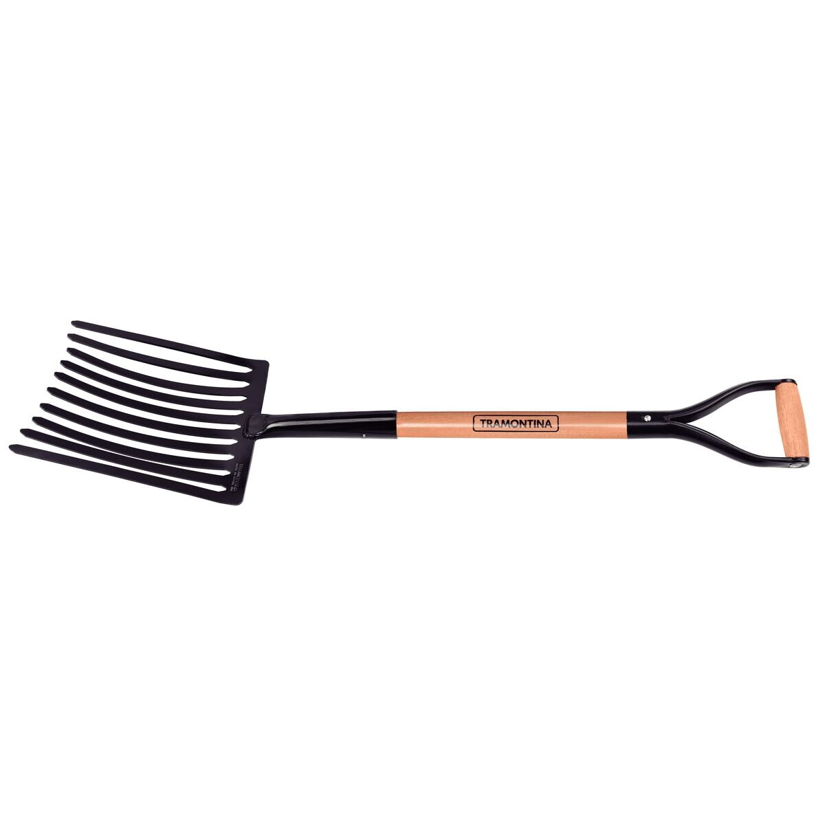 Forcado para Cascalho 10 Dentes Cabo 74cm - Tramontina