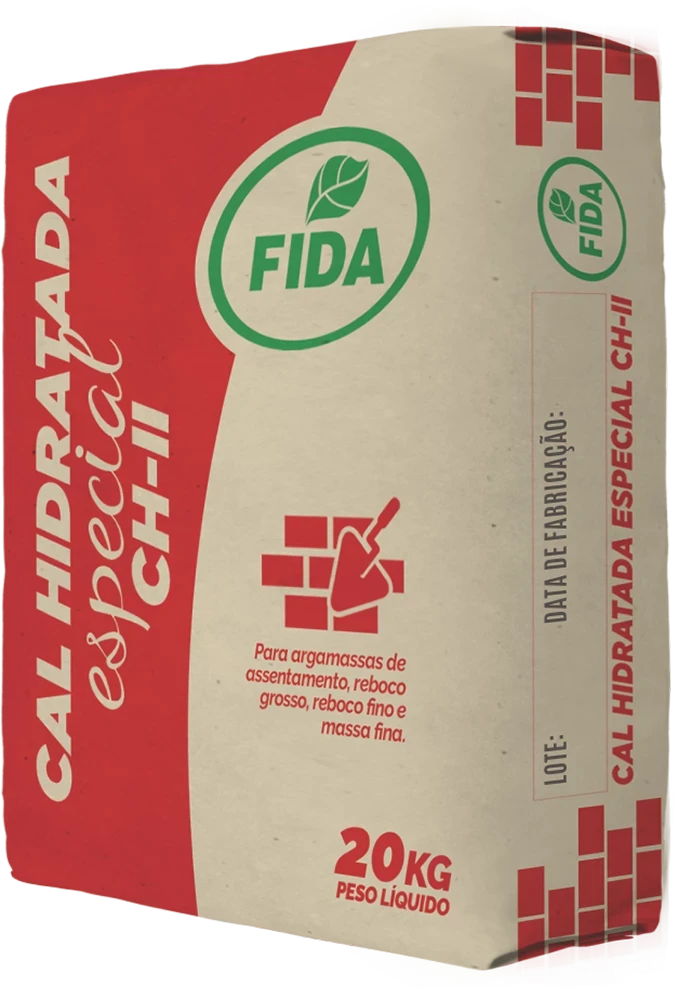 Cal Extra Hidratado 20kg - Fida