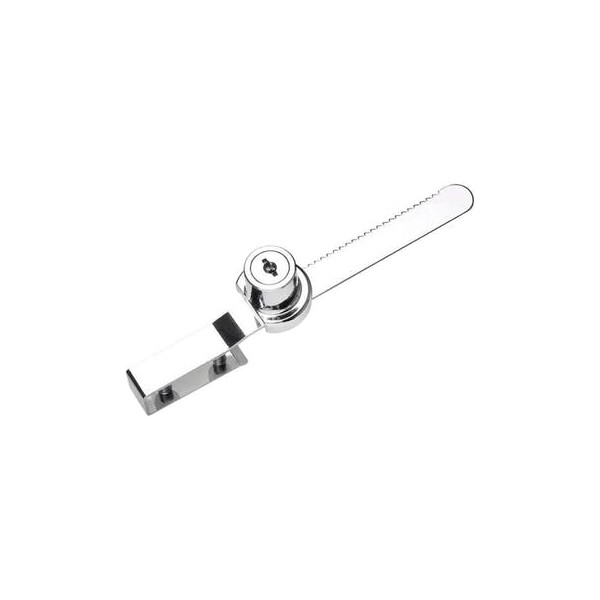 Fechadura de Sobrepor para Vitrine 160mm Cromada - Soprano