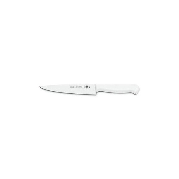 Faca para Carne 8" Lâmina Aço Inox Cabo Branco