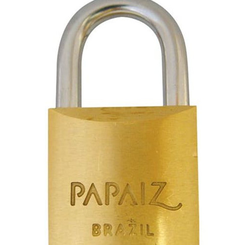 Cadeado de Latão Maciço 45mm - Papaiz
