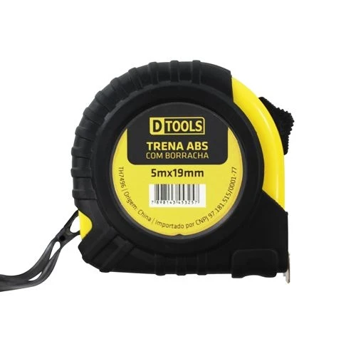 Trena Abs Emborrachada 5m X 19mm - Dtools