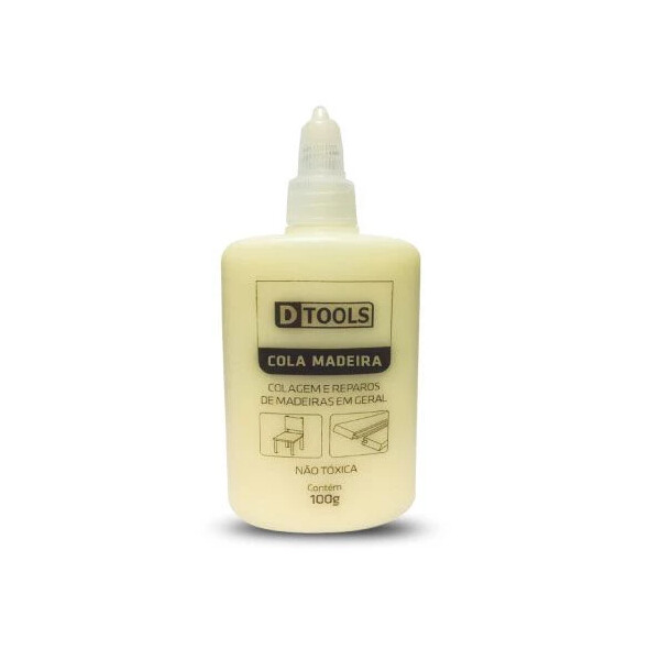 Adesivo Cola para Madeira 100g - Dtools