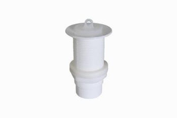 Válvula com Tampa para Tanque e Lavatório 1.1/4" 40 Mm Branca Vt - Astra