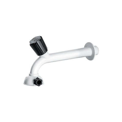 Torneira para Cozinha de Parede com Chuveirinho e Jato 15cm 1/2" - Herc