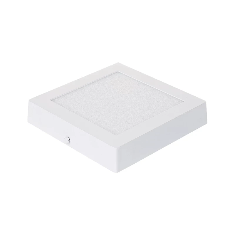 Painel Led de Sobrepor Quadrado 12w Luz Quente 3000k Bivolt - Cristallux