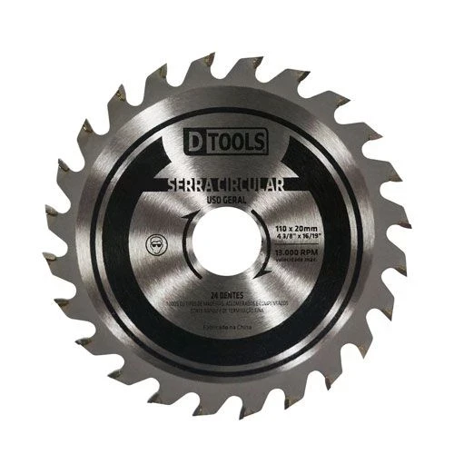 Serra Circular com Videa 4.3/8" e 24 Dentes - Dtools