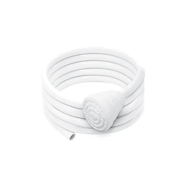 Chuveirinho Quick Desviador com Suporte e Mangueira de 2 Metros Branco - Fame