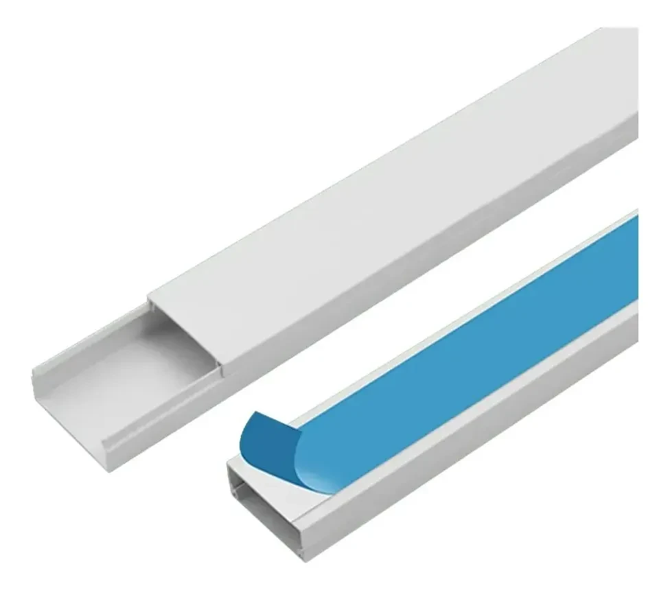Canaleta com Fita Adesiva 20mm X 10mm X 2 Metros - Fame