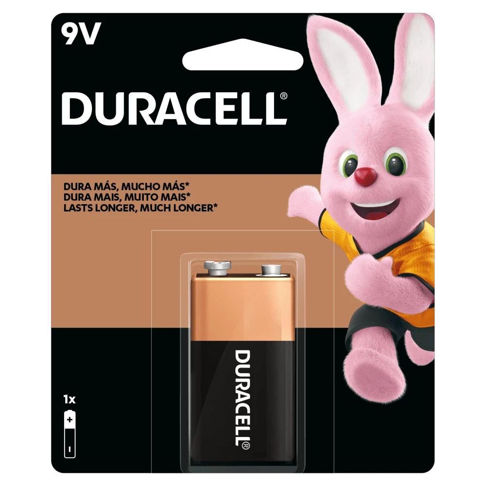Bateria Alcalina 9 Volts - Duracell