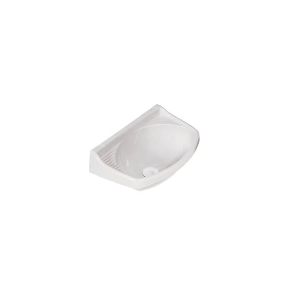 Lavatório Pia Grande 18cm X 39cm X 27cm Pvc Branco - Metasul
