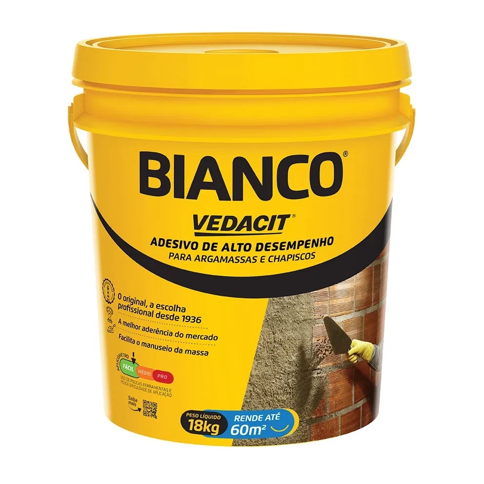 Bianco Branco Balde de 18 Litros - Vedacit