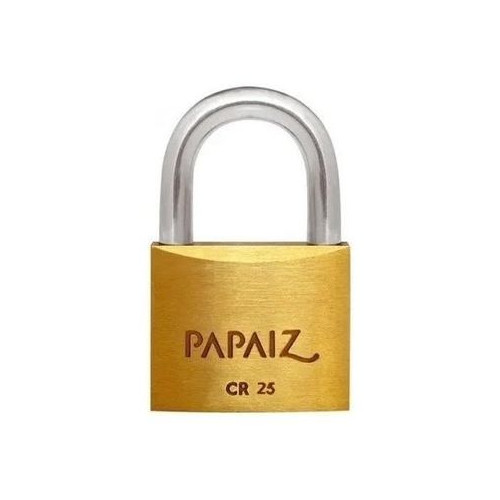 Cadeado de Latão Maciço 25mm - Papaiz