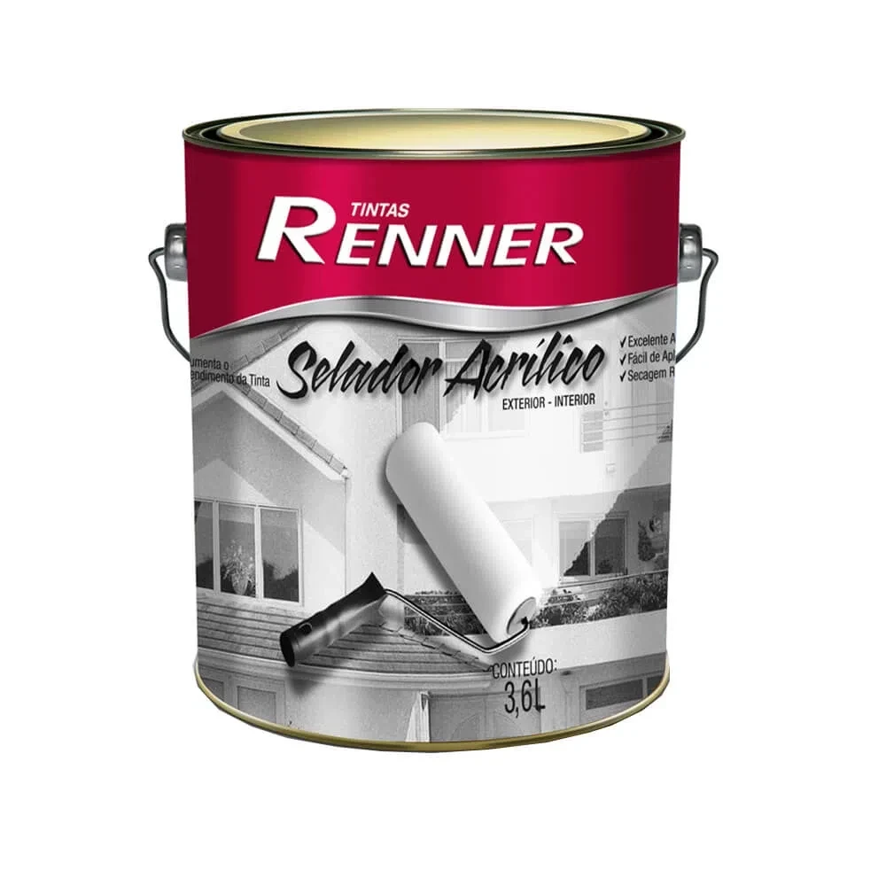 Selador Acrílico Premium Galão 3,6 Litros - Renner