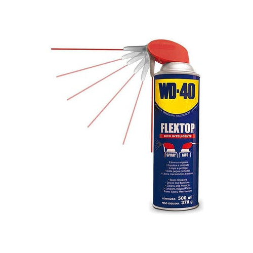 Desengripante Spray Lubrificante Multiuso com Bico Inteligente 500ml - Wd-40