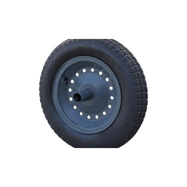 Roda Aro Chapa com Pneu e Câmara 8" - Paraboni