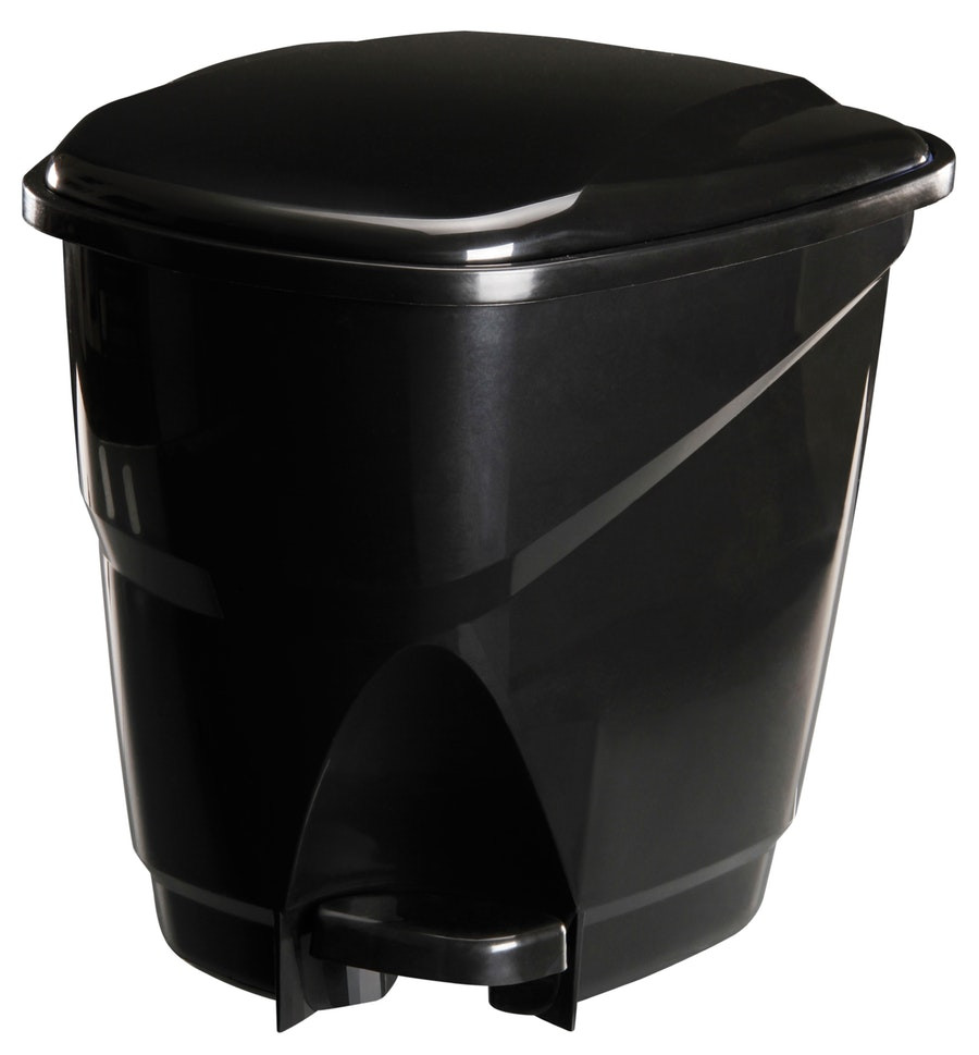 Lixeira Ecológica com Pedal Preta 16l - Astra