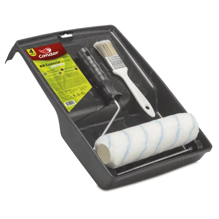 Kit de Pintura Essencial Zero Gota com 4 Peças Ref. 816 - Condor