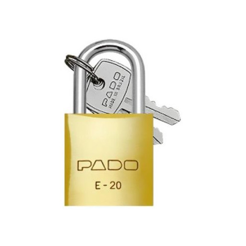 Cadeado de Latão 20mm - Pado