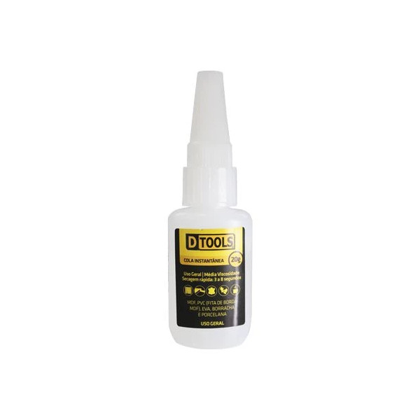 Adesivo Instantâneo 20g - Dtools