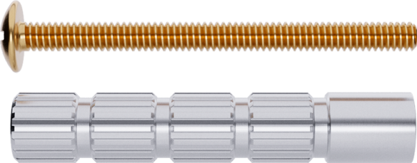 Estria Prolongadora Latão Cromado Base Docol para Acabamento Deca 40 Mm - Blukit