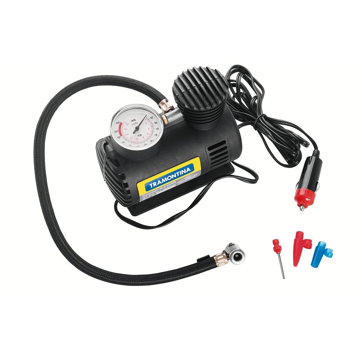 Compressor de Ar Portatil 50w 300psi 12v - Tramontina