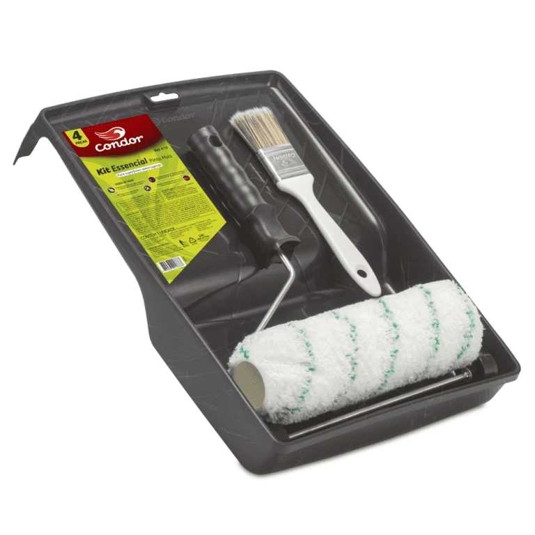 Kit de Pintura Essencial Pinta Mais com 4 Peças Ref. 818 - Condor