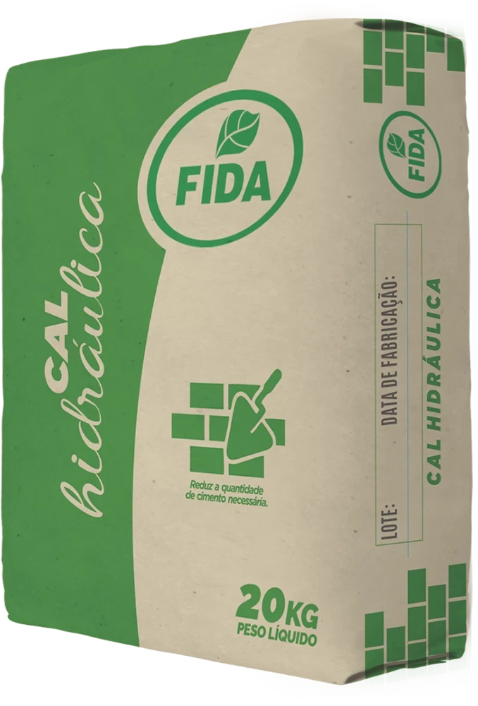 Cal Hidratado 20kg - Fida