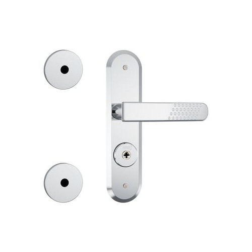 Kit Segurança com 1 Fechadura Tetra e 2 Travas Tetras 1800/21 Inox - Stam