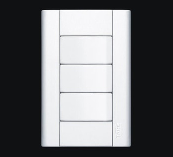 Interruptor 3 Simples 16a 250v Modulare - Fame