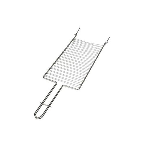 Grelha para Churrasco em Aço Cromado Parrilla 02 72,5x21,5cm - Mor