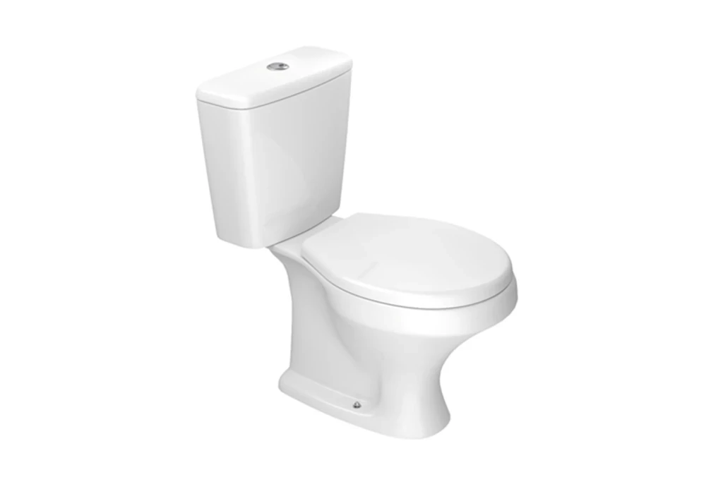 Kit Vaso Sanitário com Caixa Acoplada Ravena e Assento Branco