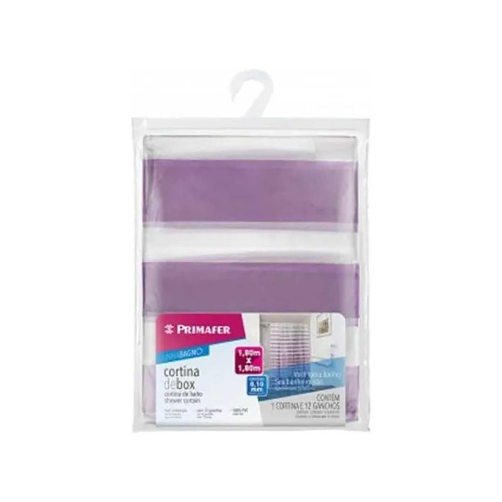 Cortina P/box Purple Stripe Primafer Pr2721-1