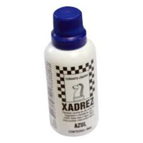 Corante Liquido Xadrez  Azul - 505