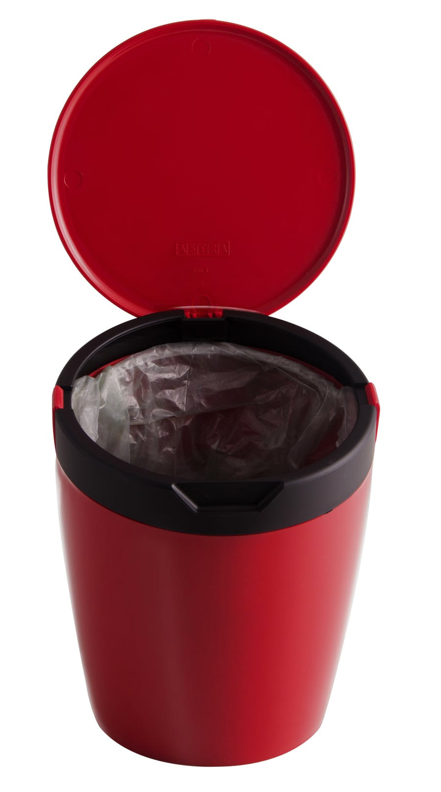 Cesto Multiuso com Tampa Basculante Bordo/ Preto 2,7l