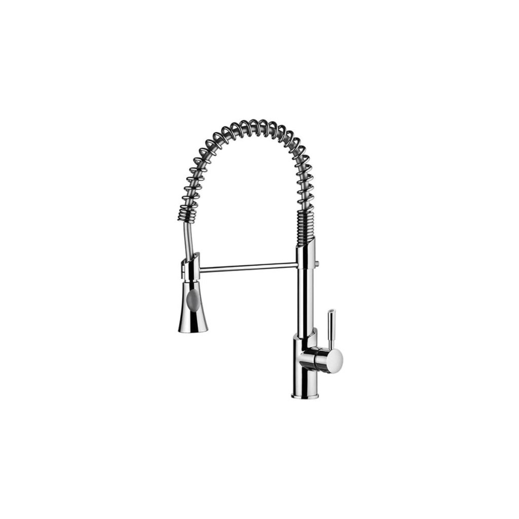 Lorenzetti Monocomando Cozinha Gourmet Compacto com Ducha Especial Lorenkitchen 2266 C76, 7048481, Cromado, 53