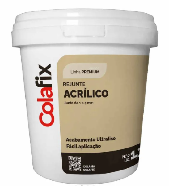 Rejunte Acrílico Marrom Sucupira 1,3 Kg Colafix -