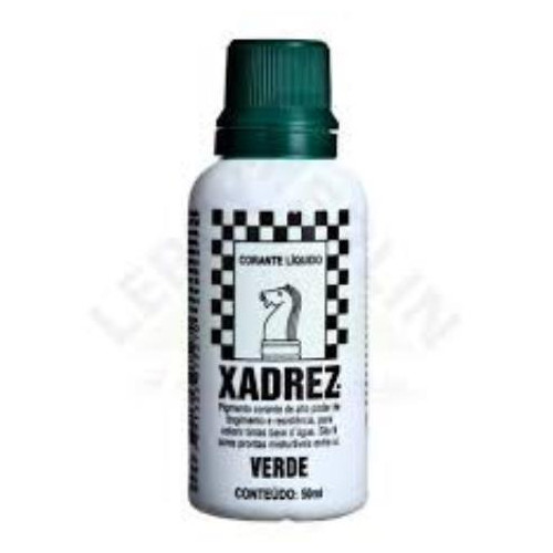 Corante Liquido Xadrez Verde - 510