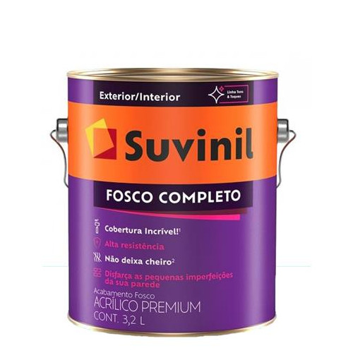 Suvinil Base Toque Fosco Completo ( B ) 3.2l - 50841580