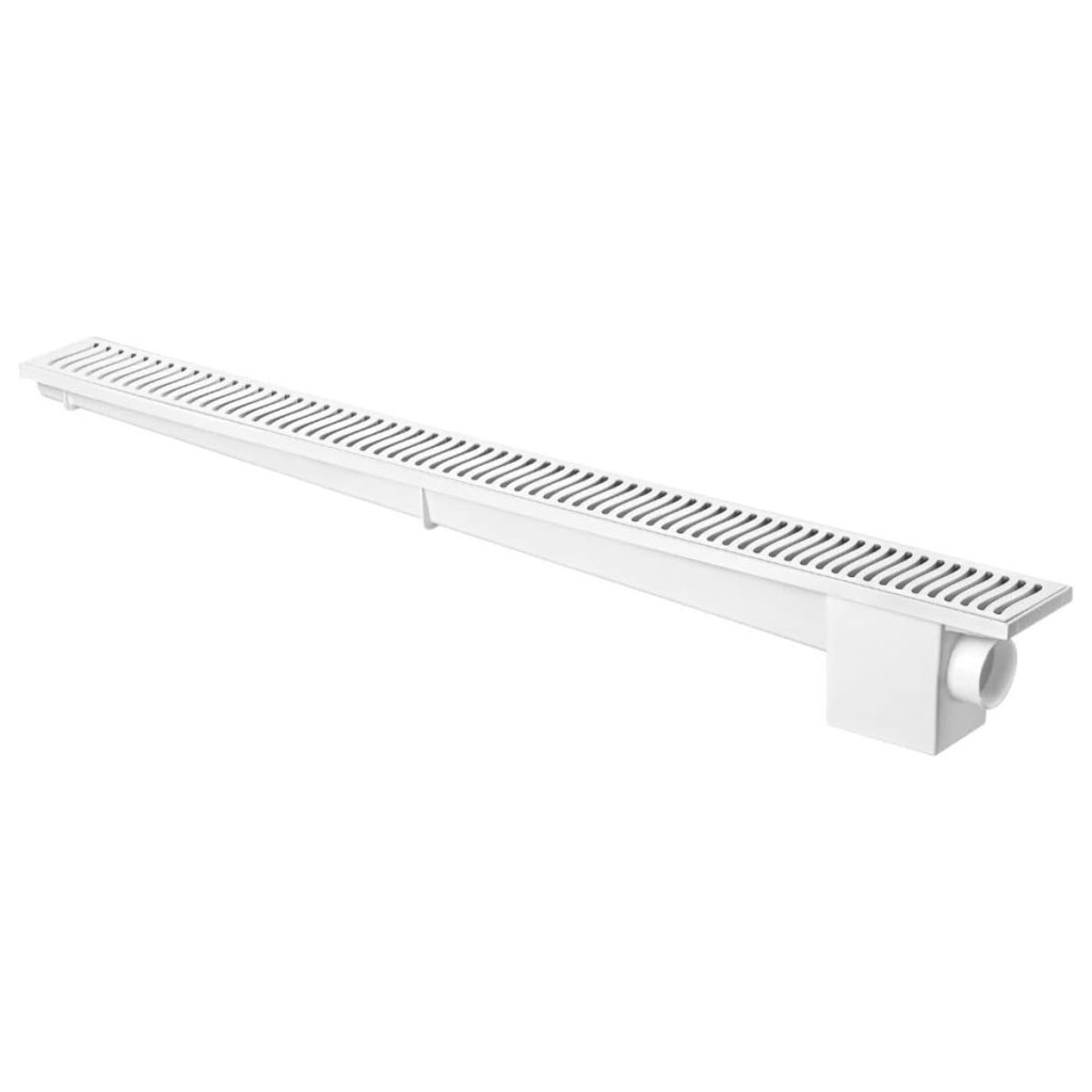 Ralo Linear Modulável Branco 50 Cm - Herc