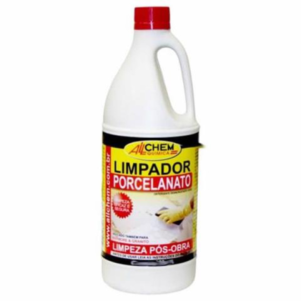 Limpador de Porcelanato Pos-obra 950ml Allchem - 9645