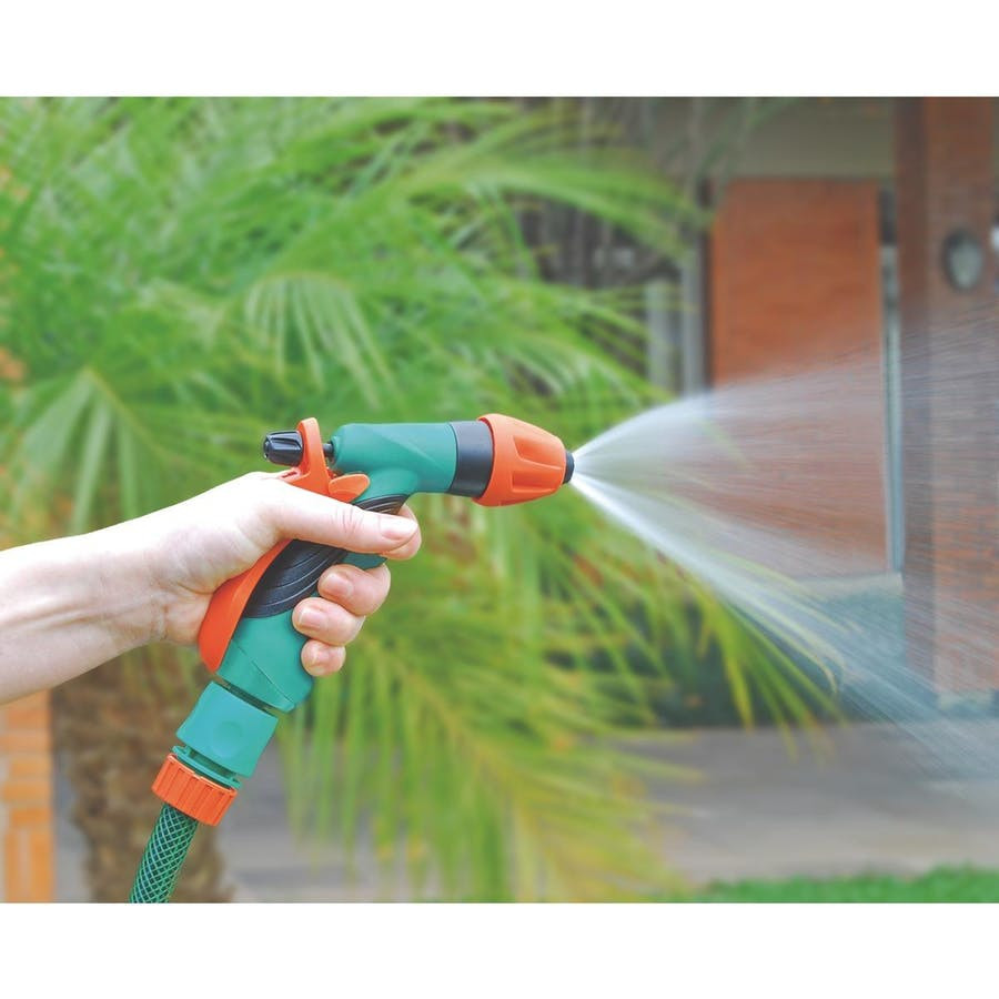 Conjunto para Irrigação com Engates Rápidos e Hidropistola 4 Peças - Tramontina