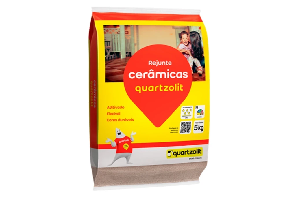 Rejunte Aditivado Flexível Cinza Platina 1kg