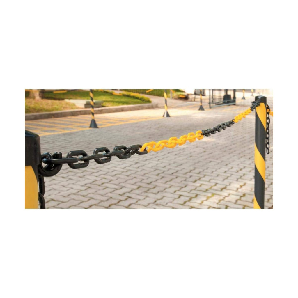 Corrente Multiuso 10m Amarelo e Preto Cpv0006 Vonder